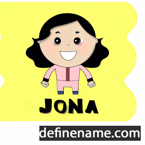 Jónína cartoon