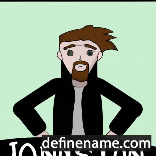 Jónsteinn cartoon