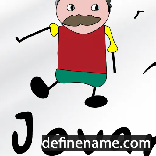 Jónvør cartoon