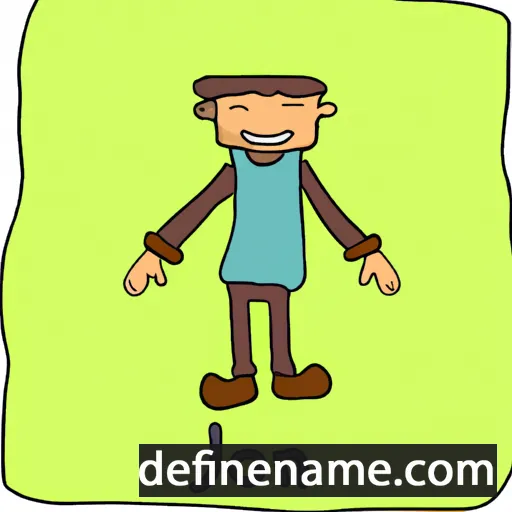 cartoon of the name Joen