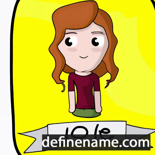 Jolee cartoon