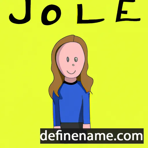 Joliene cartoon