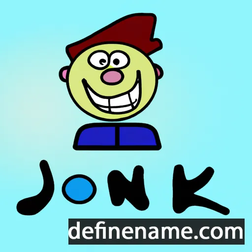 Jonek cartoon