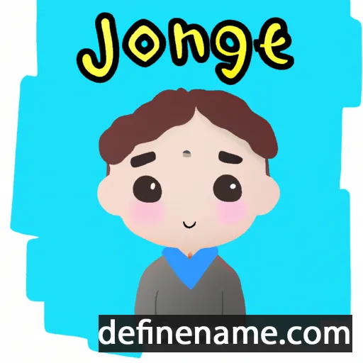 Jongyoung cartoon