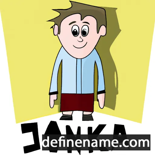 cartoon of the name Jonka