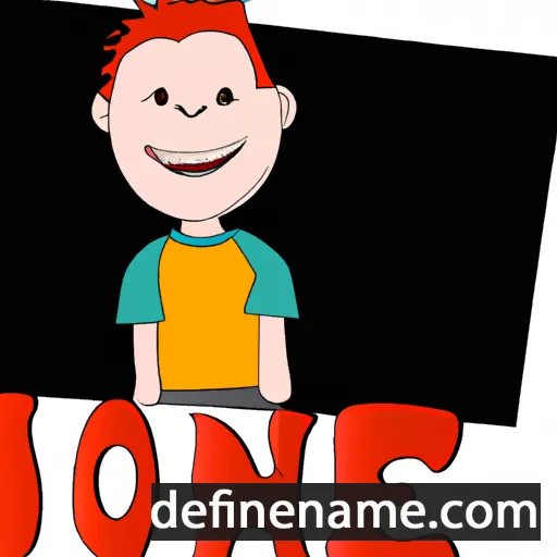 cartoon of the name Jonne