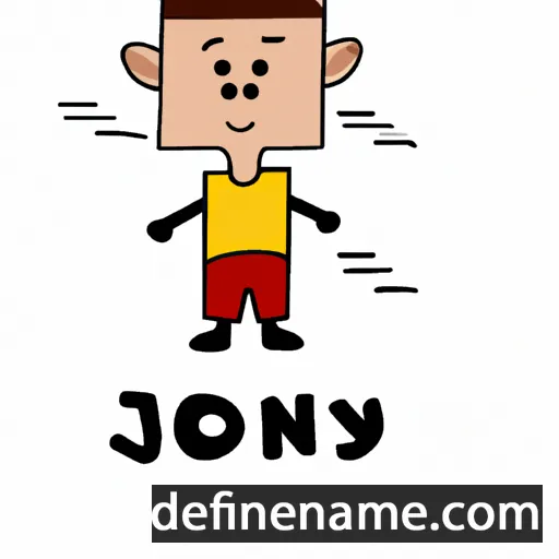 Jony cartoon