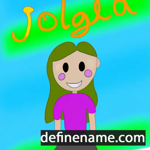 Jorgelina cartoon