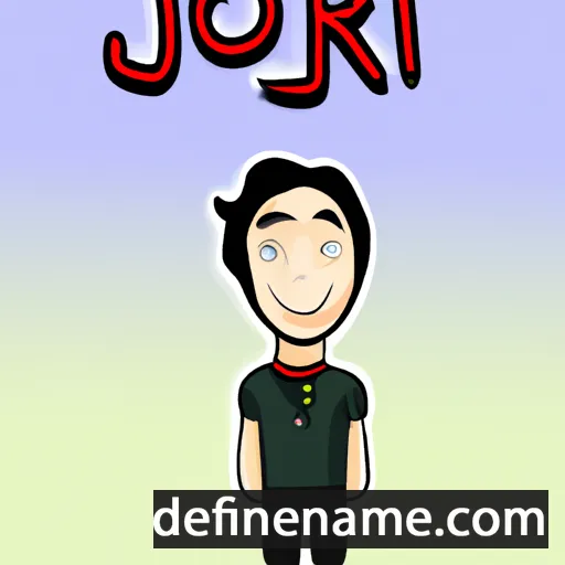 Jori cartoon