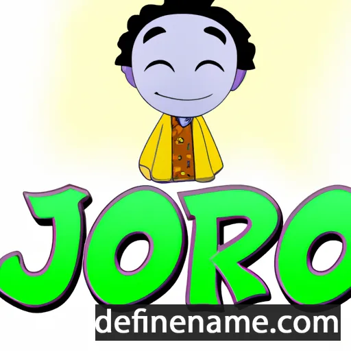 Joro cartoon