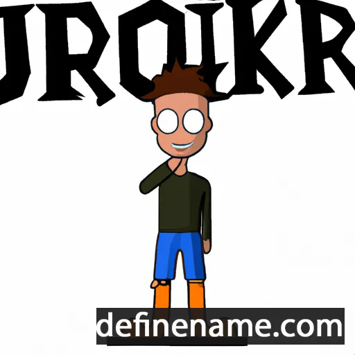 Jorrik cartoon