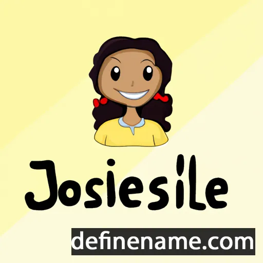 cartoon of the name Joseline