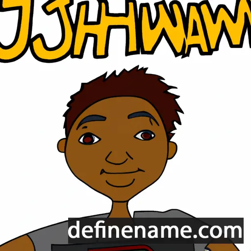 J'shawn cartoon