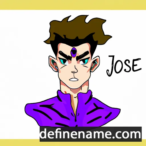 Josuke cartoon