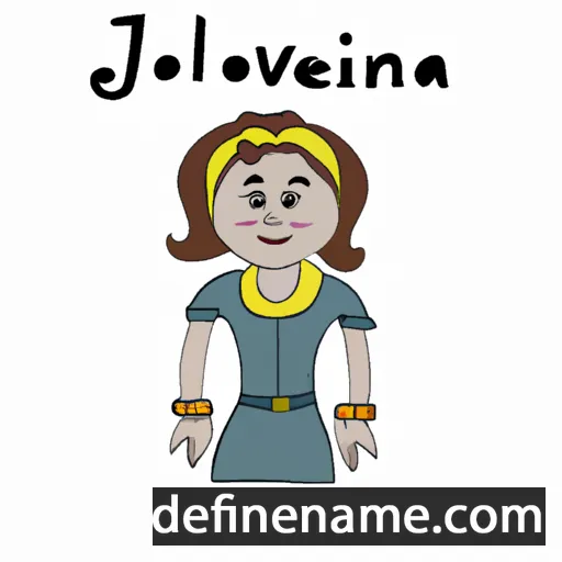 Jovelina cartoon