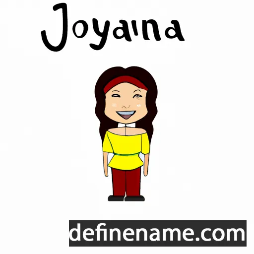 Joyanna cartoon