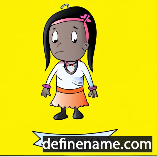 Juanika cartoon