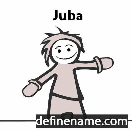 Juba cartoon