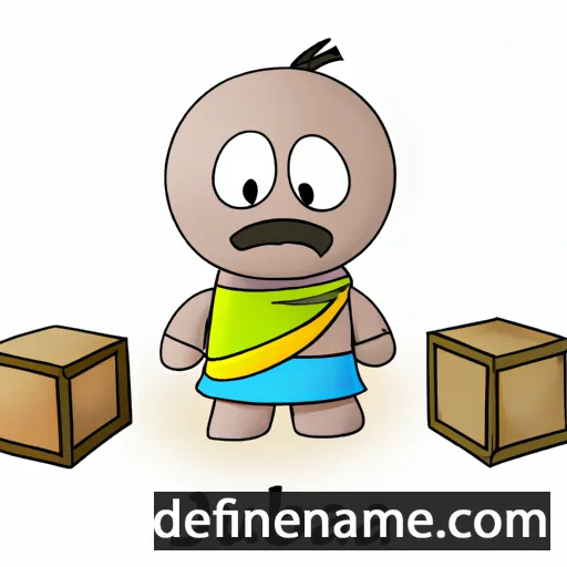 cartoon of the name Juba