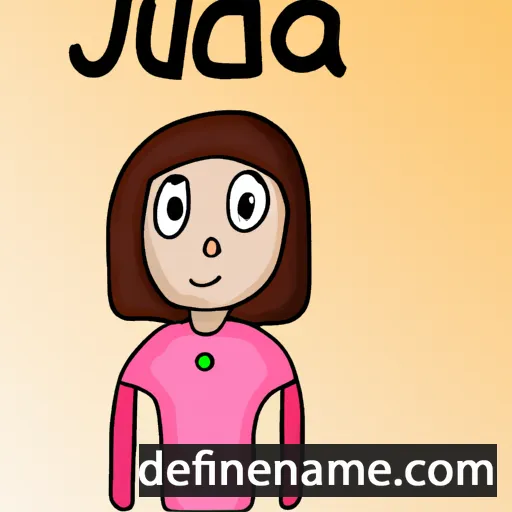 Judíta cartoon