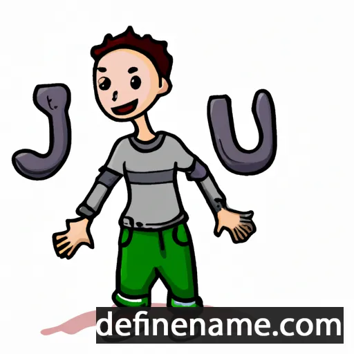 cartoon of the name Jul