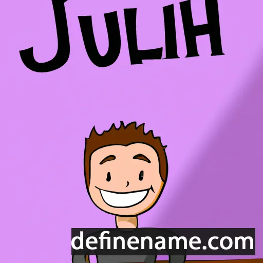 Juliaen cartoon