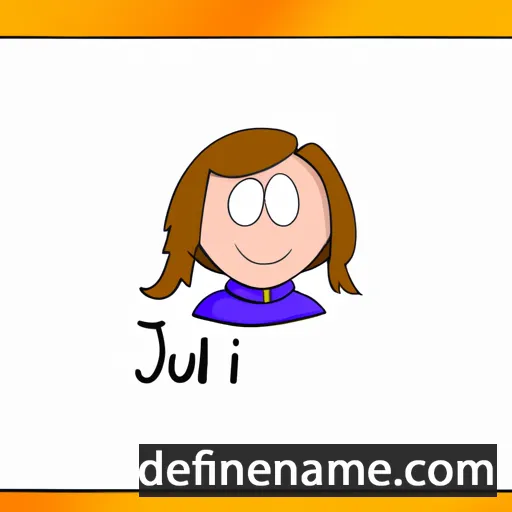 Julieann cartoon