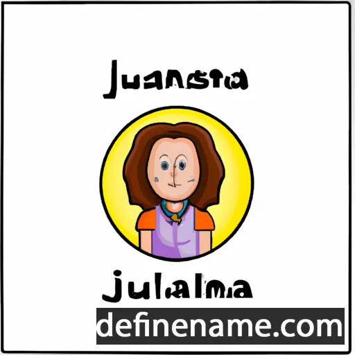 Julieanna cartoon