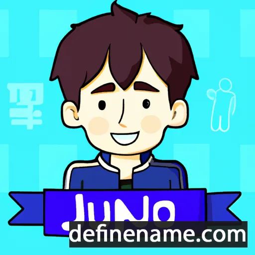 Jun-yeong cartoon