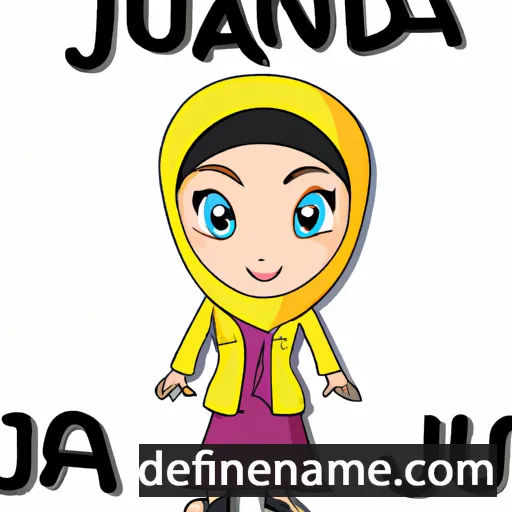 Junaidah cartoon