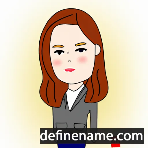 Jung-hwa cartoon