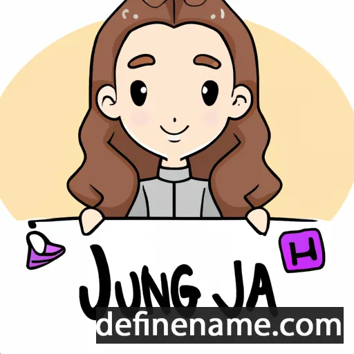 Junghwa cartoon