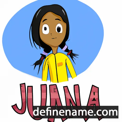 Juniana cartoon