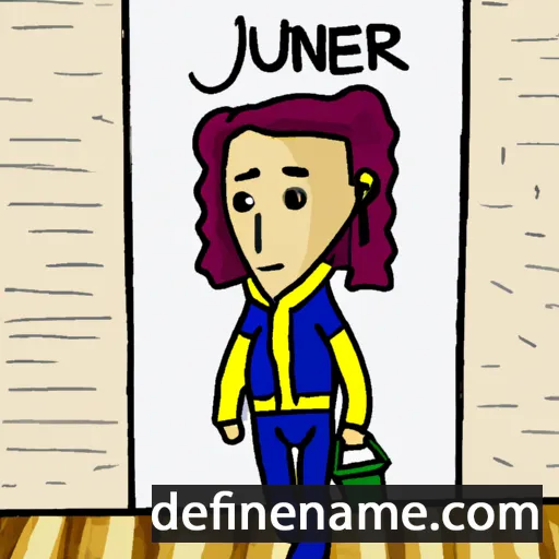 Junifer cartoon