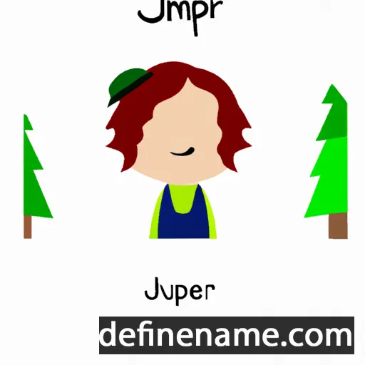 Junipère cartoon