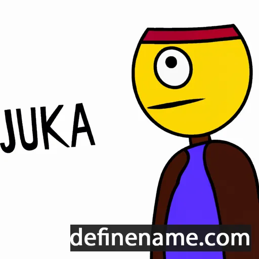 cartoon of the name Junka