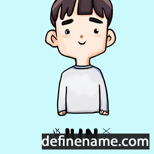 Junmin cartoon