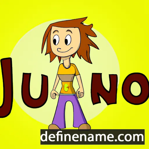 cartoon of the name Juno