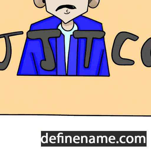 Justoc cartoon