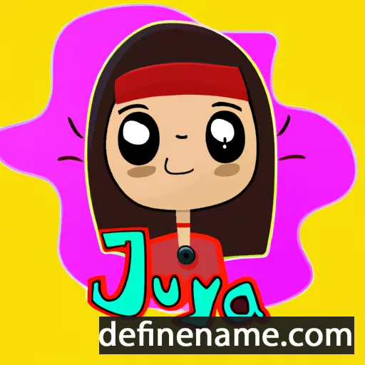 Juyá cartoon