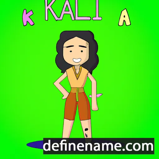 Ka'ili cartoon