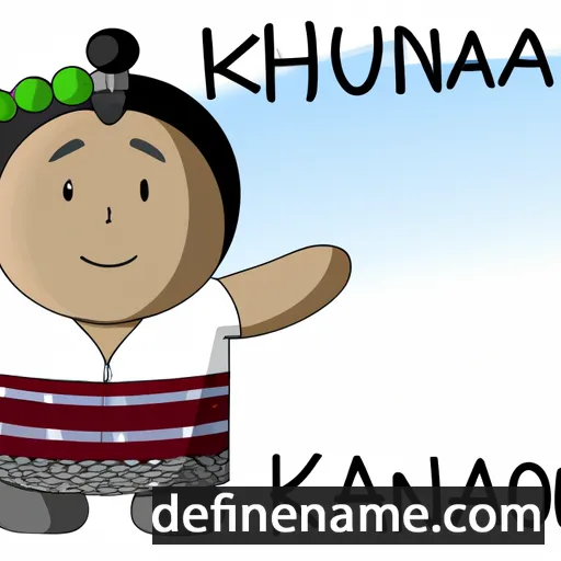 Kahalaomāpuana cartoon