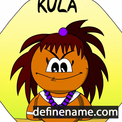 Kahula cartoon