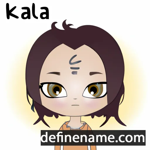 Kailia cartoon