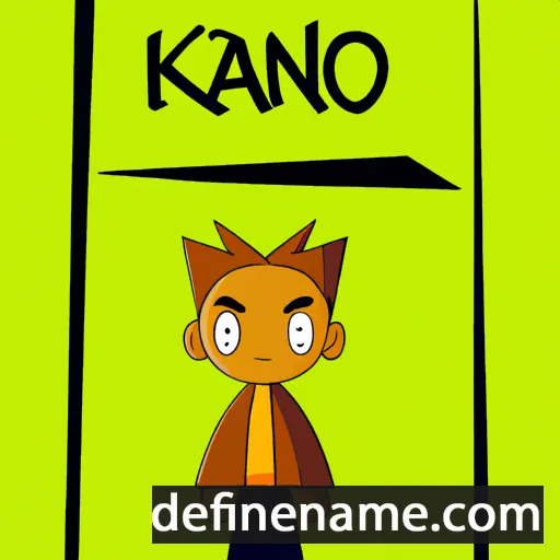 cartoon of the name Kaino