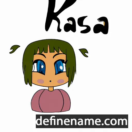 cartoon of the name Kaisa