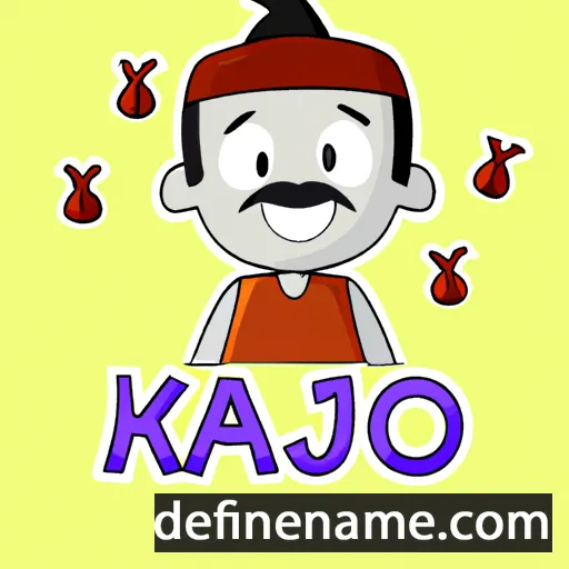 cartoon of the name Kaju