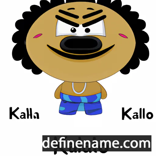 Kalaʻi cartoon