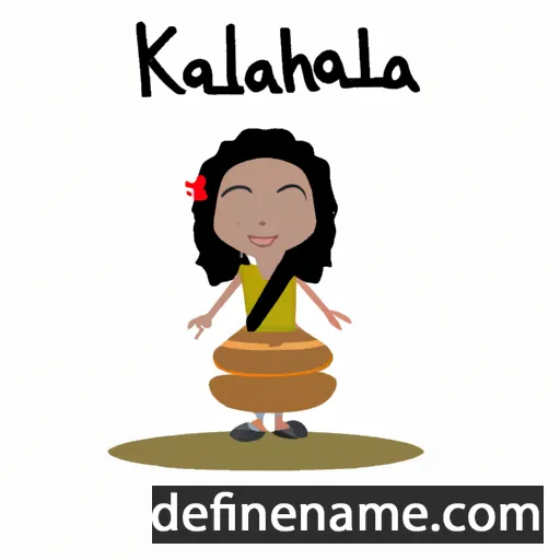 Kalāhikiola cartoon