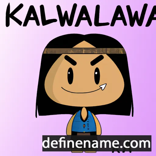 Kalawaiʻa cartoon